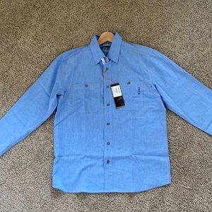 Orvis tech chambray work shirt
